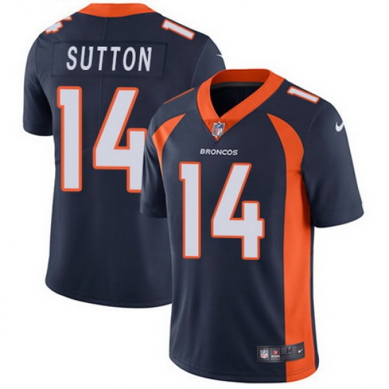 Nike Broncos #14 Courtland Sutton Blue Alternate Youth Stitched NFL Vapor Untouchable Limited Jersey Nike Broncos #14 Courtland Sutton Blue Alternate Youth Stitched NFL Vapor Untouchable Limited Jersey