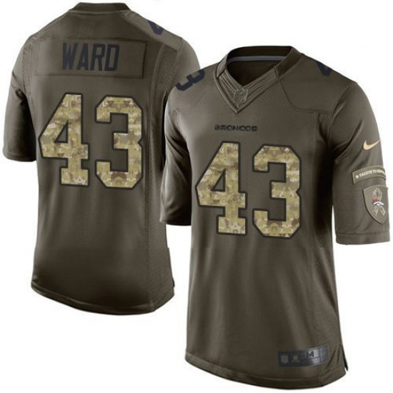 Nike Broncos #43 T J Ward Green Youth Stitched NFL Limited Salute to Service Jersey Nike Broncos #43 T J Ward Green Youth Stitched NFL Limited Salute to Service Jersey