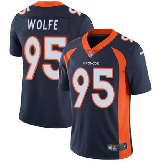 Nike Broncos #95 Derek Wolfe Blue Alternate Youth Stitched NFL Vapor Untouchable Limited Jersey Nike Broncos #95 Derek Wolfe Blue Alternate Youth Stitched NFL Vapor Untouchable Limited Jersey