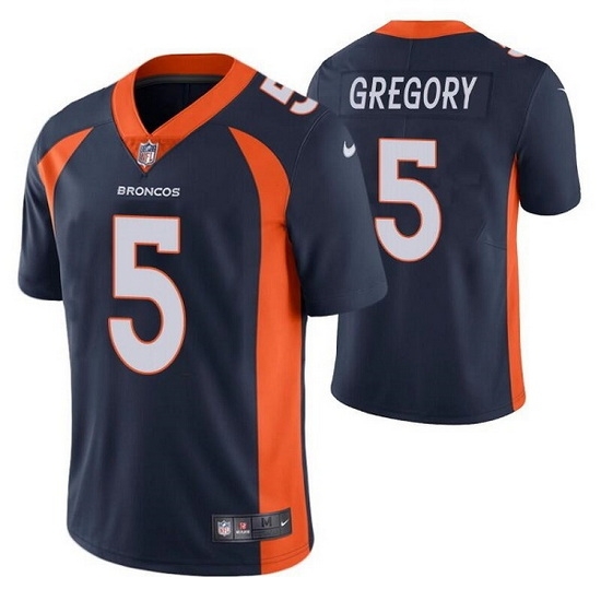 Youth Denver Broncos 5 Randy Gregory Navy Vapor Untouchable Limited Stitched Jersey Youth Denver Broncos 5 Randy Gregory Navy Vapor Untouchable Limited Stitched Jersey