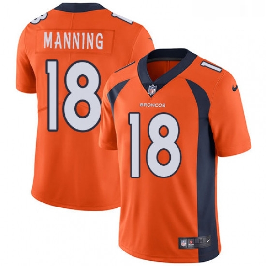 Youth Nike Denver Broncos 18 Peyton Manning Orange Team Color Vapor Untouchable Limited Player NFL Jersey Youth Nike Denver Broncos 18 Peyton Manning Orange Team Color Vapor Untouchable Limited Player NFL Jersey