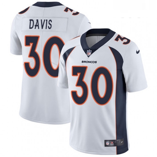 Youth Nike Denver Broncos 30 Terrell Davis White Vapor Untouchable Limited Player NFL Jersey Youth Nike Denver Broncos 30 Terrell Davis White Vapor Untouchable Limited Player NFL Jersey