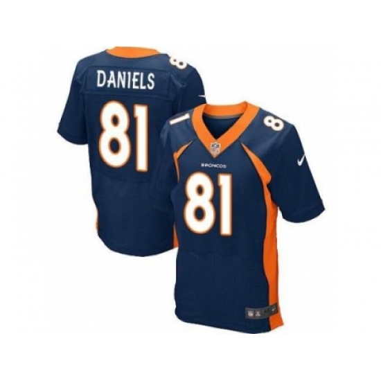 Youth Nike Denver Broncos 81 Owen Daniels Blue NFL Jersey Youth Nike Denver Broncos 81 Owen Daniels Blue NFL Jersey