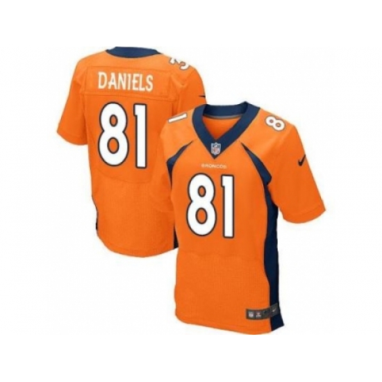 Youth Nike Denver Broncos 81 Owen Daniels Orange NFL Jersey Youth Nike Denver Broncos 81 Owen Daniels Orange NFL Jersey
