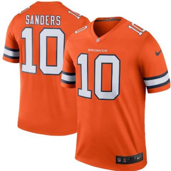 Youth Nike Emmanuel Sanders Denver Broncos #10 Limited Orange Color Rush Jersey Youth Nike Emmanuel Sanders Denver Broncos #10 Limited Orange Color Rush Jersey