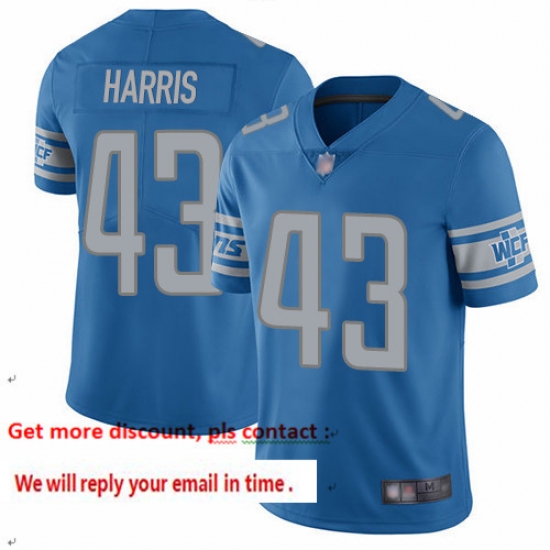 Lions 43 Will Harris Blue Team Color Men Stitched Football Vapor Untouchable Limited Jersey Lions 43 Will Harris Blue Team Color Men Stitched Football Vapor Untouchable Limited Jersey
