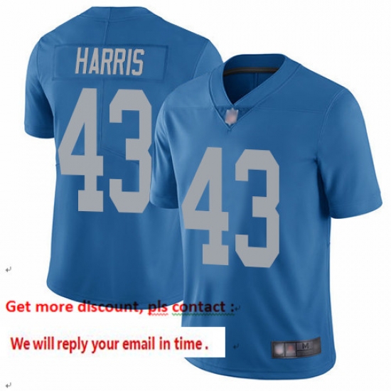 Lions 43 Will Harris Blue Throwback Men Stitched Football Vapor Untouchable Limited Jersey Lions 43 Will Harris Blue Throwback Men Stitched Football Vapor Untouchable Limited Jersey