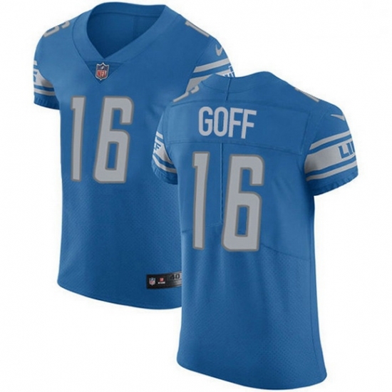 Men Detroit Lions 16 Jared Goff Blue Throwback Men Stitched NFL Vapor Untouchable Elite Jersey Men Detroit Lions 16 Jared Goff Blue Throwback Men Stitched NFL Vapor Untouchable Elite Jersey