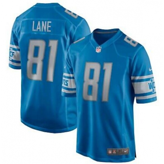 Men Detroit Lions Night Train Lane #81 Nike Men's Blue NFL Stitched Jersey Men Detroit Lions Night Train Lane #81 Nike Men's Blue NFL Stitched Jersey