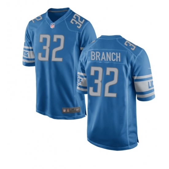 Men Lions #32 Branch Blue Vapor Limited Stitched Jersey Men Lions #32 Branch Blue Vapor Limited Stitched Jersey