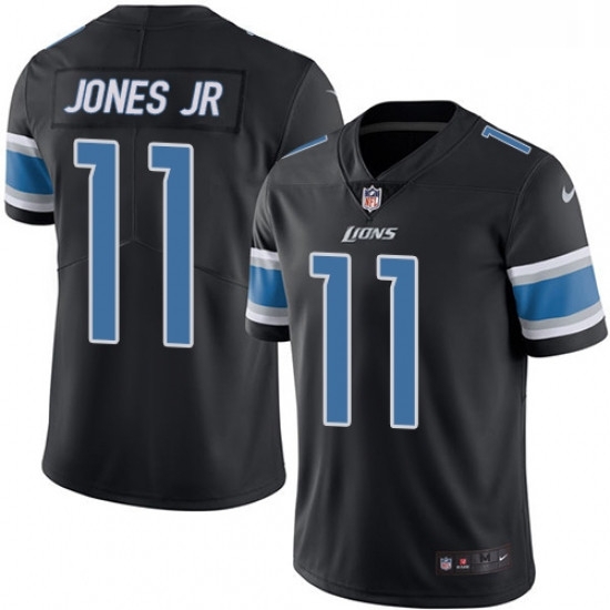 Men Nike Detroit Lions 11 Marvin Jones Jr Limited Black Rush Vapor Untouchable NFL Jersey Men Nike Detroit Lions 11 Marvin Jones Jr Limited Black Rush Vapor Untouchable NFL Jersey