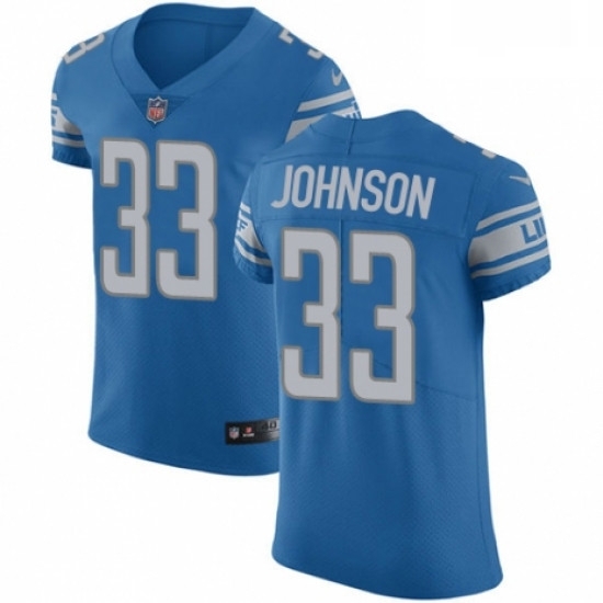 Men Nike Detroit Lions 33 Kerryon Johnson Blue Team Color Vapor Untouchable Elite Player NFL Jersey Men Nike Detroit Lions 33 Kerryon Johnson Blue Team Color Vapor Untouchable Elite Player NFL Jersey