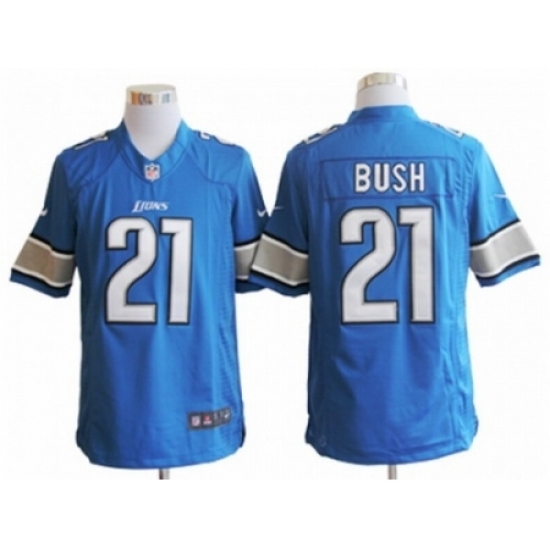 Nike Detroit Lions 21 Reggie Bush Blue Limited NFL Jersey Nike Detroit Lions 21 Reggie Bush Blue Limited NFL Jersey