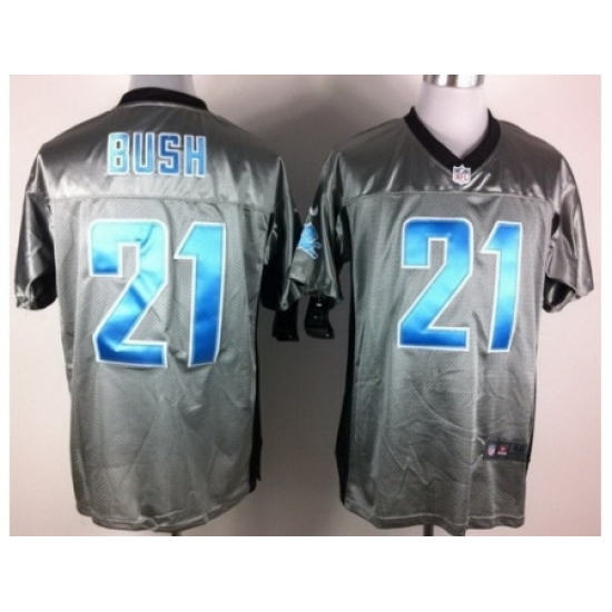 Nike Detroit Lions 21 Reggie Bush Grey Elite Shadow NFL Jersey Nike Detroit Lions 21 Reggie Bush Grey Elite Shadow NFL Jersey