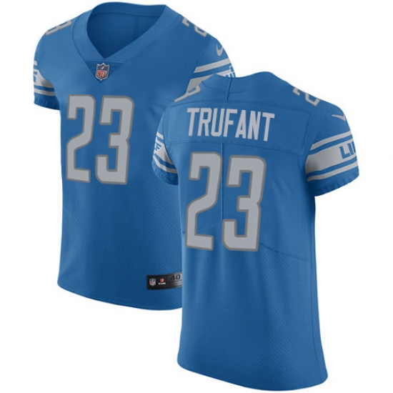 Nike Detroit Lions 23 Desmond Trufant Blue Team Color Men Stitched NFL Vapor Untouchable Elite Jersey Nike Detroit Lions 23 Desmond Trufant Blue Team Color Men Stitched NFL Vapor Untouchable Elite Jersey