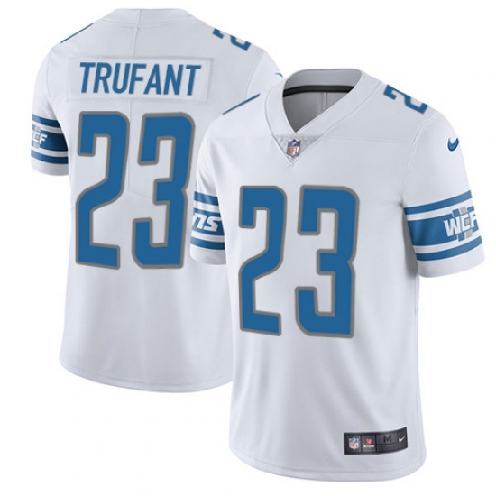 Nike Detroit Lions 23 Desmond Trufant White Men Stitched NFL Vapor Untouchable Limited Jersey Nike Detroit Lions 23 Desmond Trufant White Men Stitched NFL Vapor Untouchable Limited Jersey
