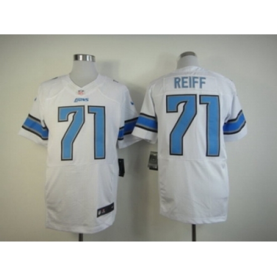 Nike Detroit Lions 71 Riley Reiff white Elite NFL Jersey Nike Detroit Lions 71 Riley Reiff white Elite NFL Jersey