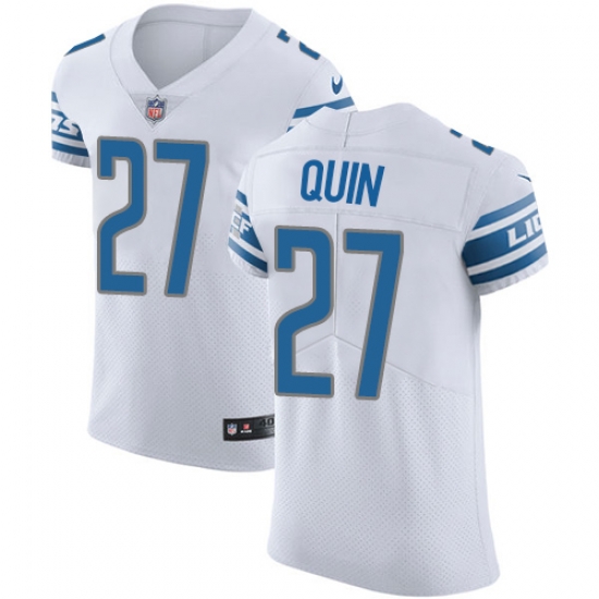 Nike Lions #27 Glover Quin White Mens Stitched NFL Vapor Untouchable Elite Jersey Nike Lions #27 Glover Quin White Mens Stitched NFL Vapor Untouchable Elite Jersey