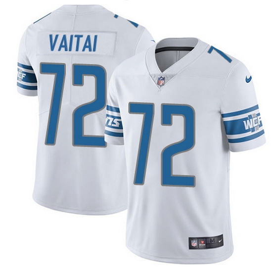 Nike Lions 72 Halapoulivaati Vaitai White Men Stitched NFL Vapor Untouchable Limited Jersey Nike Lions 72 Halapoulivaati Vaitai White Men Stitched NFL Vapor Untouchable Limited Jersey