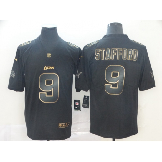 Nike Lions 9 Matthew Stafford Black Gold Vapor Untouchable Limited Jersey Nike Lions 9 Matthew Stafford Black Gold Vapor Untouchable Limited Jersey