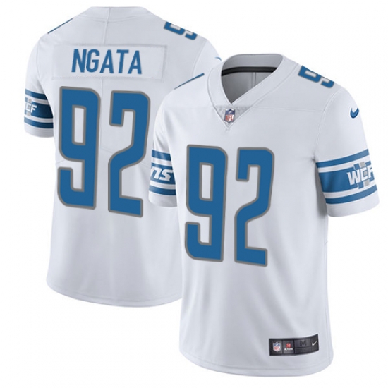 Nike Lions #92 Haloti Ngata White Mens Stitched NFL Vapor Untouchable Limited Jersey Nike Lions #92 Haloti Ngata White Mens Stitched NFL Vapor Untouchable Limited Jersey