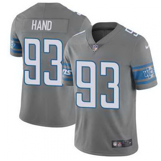 Nike Lions 93 Da Shawn Handr Gray Color Rush Limited Jersey Nike Lions 93 Da Shawn Handr Gray Color Rush Limited Jersey