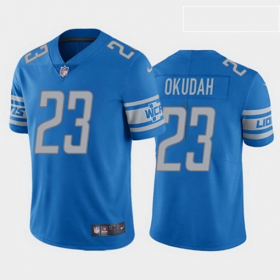 men jeff okudah detroit lions light blue vapor limited jersey men jeff okudah detroit lions light blue vapor limited jersey