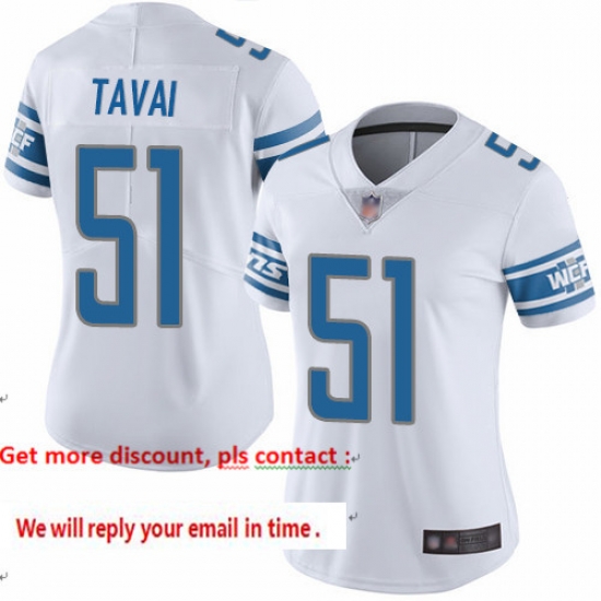 Lions 51 Jahlani Tavai White Women Stitched Football Vapor Untouchable Limited Jersey Lions 51 Jahlani Tavai White Women Stitched Football Vapor Untouchable Limited Jersey