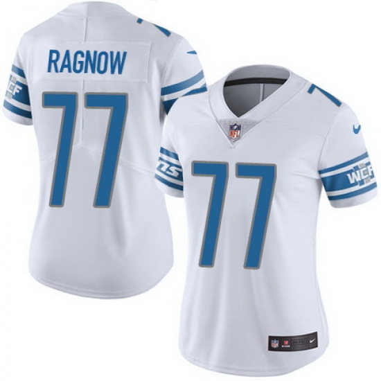 Nike Lions #77 Frank Ragnow White Womens Stitched NFL Vapor Untouchable Limited Jersey Nike Lions #77 Frank Ragnow White Womens Stitched NFL Vapor Untouchable Limited Jersey