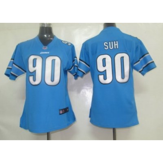 Women Nike Detroit Lions 90 Suh Jersey Women Nike Detroit Lions 90 Suh Jersey