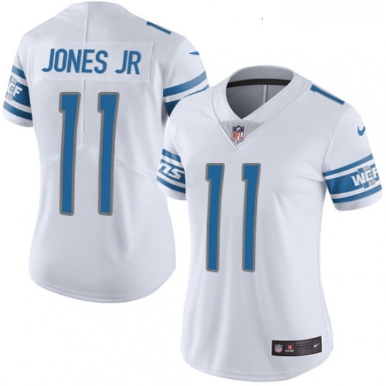 Womens Nike Detroit Lions 11 Marvin Jones Jr Limited White Vapor Untouchable NFL Jersey Womens Nike Detroit Lions 11 Marvin Jones Jr Limited White Vapor Untouchable NFL Jersey