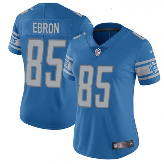Womens Nike Detroit Lions 85 Eric Ebron Elite Light Blue Team Color NFL Jersey Womens Nike Detroit Lions 85 Eric Ebron Elite Light Blue Team Color NFL Jersey