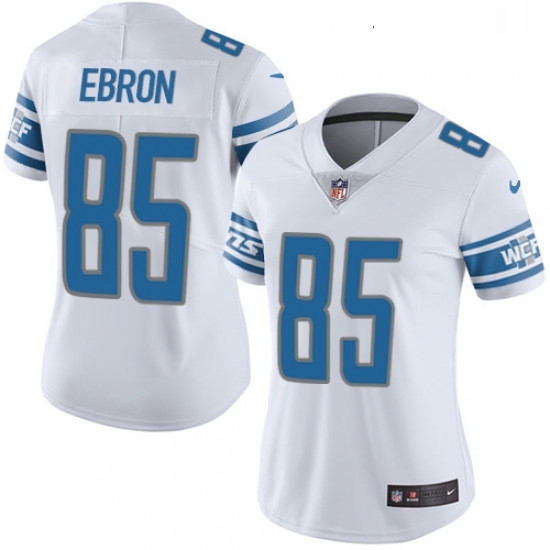 Womens Nike Detroit Lions 85 Eric Ebron Elite White NFL Jersey Womens Nike Detroit Lions 85 Eric Ebron Elite White NFL Jersey