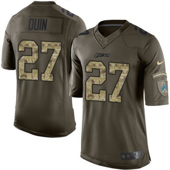 Nike Lions #27 Glover Quin Green Youth Stitched NFL Limited Salute to Service Jersey Nike Lions #27 Glover Quin Green Youth Stitched NFL Limited Salute to Service Jersey