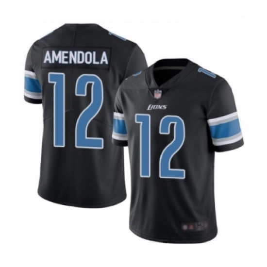Youth Detroit Lions 12 Danny Amendola Limited Black Rush Vapor Untouchable Football Jersey Youth Detroit Lions 12 Danny Amendola Limited Black Rush Vapor Untouchable Football Jersey