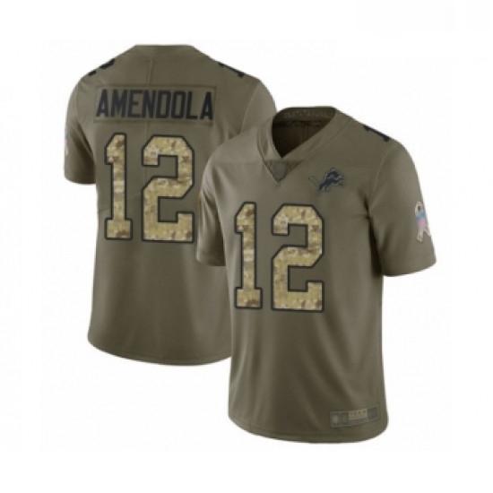 Youth Detroit Lions 12 Danny Amendola Limited Olive Camo Salute to Service Football Jersey Youth Detroit Lions 12 Danny Amendola Limited Olive Camo Salute to Service Football Jersey