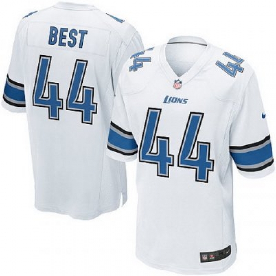 Youth Nike Detriot Lions 44# Jahvid Best Game White Color Jersey Youth Nike Detriot Lions 44# Jahvid Best Game White Color Jersey