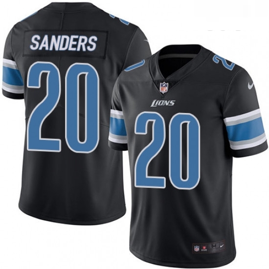 Youth Nike Detroit Lions 20 Barry Sanders Limited Black Rush Vapor Untouchable NFL Jersey Youth Nike Detroit Lions 20 Barry Sanders Limited Black Rush Vapor Untouchable NFL Jersey