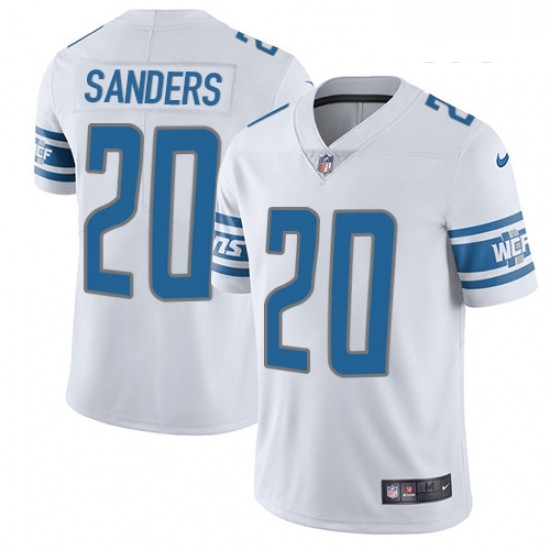 Youth Nike Detroit Lions 20 Barry Sanders Limited White Vapor Untouchable NFL Jersey Youth Nike Detroit Lions 20 Barry Sanders Limited White Vapor Untouchable NFL Jersey