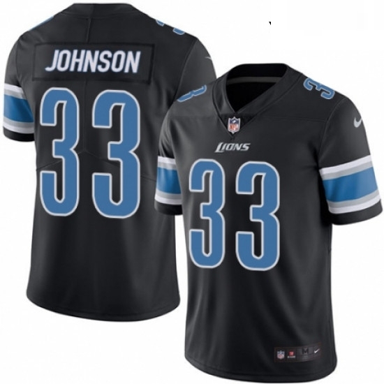 Youth Nike Detroit Lions 33 Kerryon Johnson Limited Black Rush Vapor Untouchable NFL Jersey Youth Nike Detroit Lions 33 Kerryon Johnson Limited Black Rush Vapor Untouchable NFL Jersey