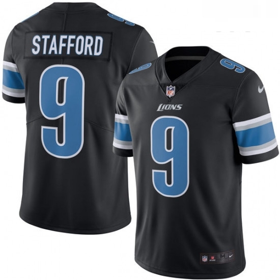 Youth Nike Detroit Lions 9 Matthew Stafford Limited Black Rush Vapor Untouchable NFL Jersey Youth Nike Detroit Lions 9 Matthew Stafford Limited Black Rush Vapor Untouchable NFL Jersey