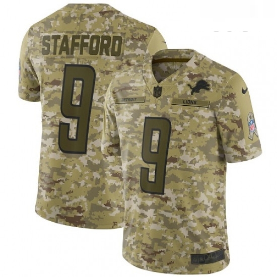 Youth Nike Detroit Lions 9 Matthew Stafford Limited Camo 2018 Salute to Service NFL Jersey Youth Nike Detroit Lions 9 Matthew Stafford Limited Camo 2018 Salute to Service NFL Jersey