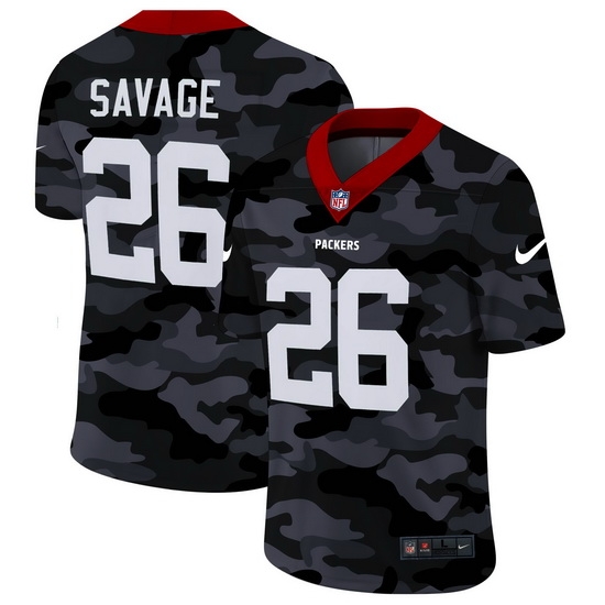 Green Bay Packers 26 Darnell Savage Jr Men Nike 2020 Black CAMO Vapor Untouchable Limited Stitched NFL Jersey Green Bay Packers 26 Darnell Savage Jr Men Nike 2020 Black CAMO Vapor Untouchable Limited Stitched NFL Jersey