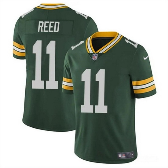 Men Green Bay Packers 11 Jayden Reed Green Vapor Untouchable Stitched Jersey Men Green Bay Packers 11 Jayden Reed Green Vapor Untouchable Stitched Jersey