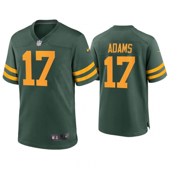 Men Green Bay Packers 17 Davante Adams Green Alternate Limited Jersey Men Green Bay Packers 17 Davante Adams Green Alternate Limited Jersey