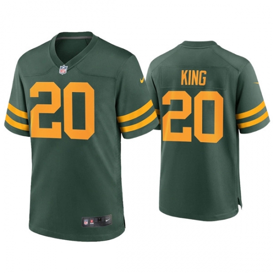 Men Green Bay Packers 20 Kevin King Alternate Limited Green Jersey Men Green Bay Packers 20 Kevin King Alternate Limited Green Jersey