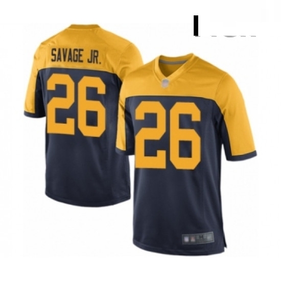 Men Green Bay Packers 26 Darnell Savage Jr Game Navy Blue Alternate Football Jersey Men Green Bay Packers 26 Darnell Savage Jr Game Navy Blue Alternate Football Jersey
