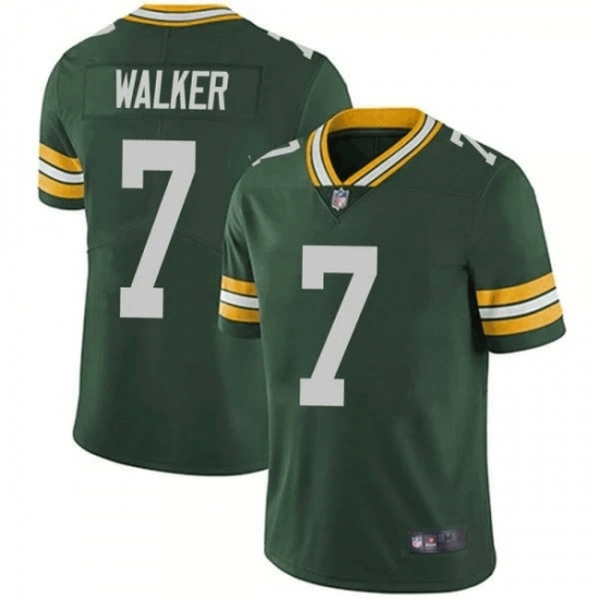 Men Green Bay Packers 7 Quay Walker Green Vapor Untouchable Limited Stitched Football Jersey Men Green Bay Packers 7 Quay Walker Green Vapor Untouchable Limited Stitched Football Jersey