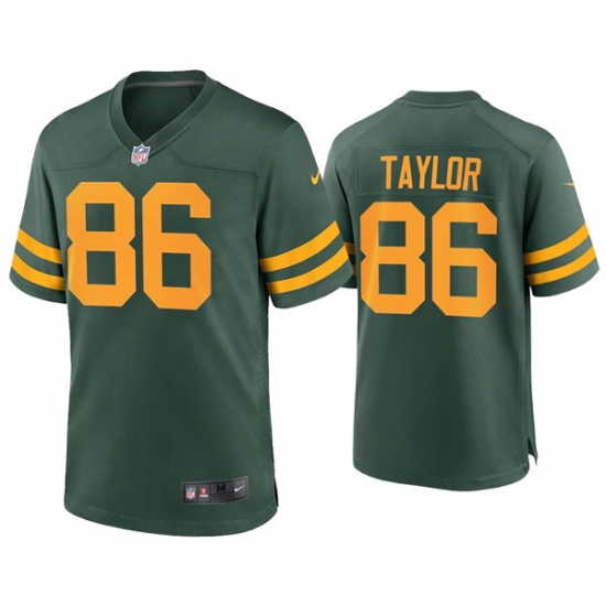 Men Green Bay Packers 86 Malik Taylor Alternate Limited Green Jersey Men Green Bay Packers 86 Malik Taylor Alternate Limited Green Jersey