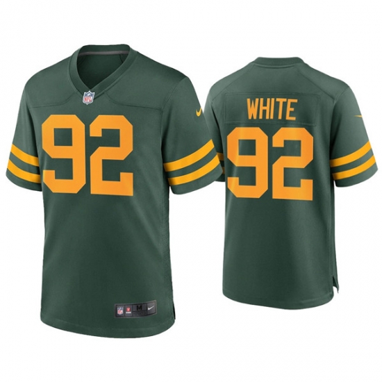 Men Green Bay Packers 92 Reggie White Green Alternate Limited Jersey Men Green Bay Packers 92 Reggie White Green Alternate Limited Jersey